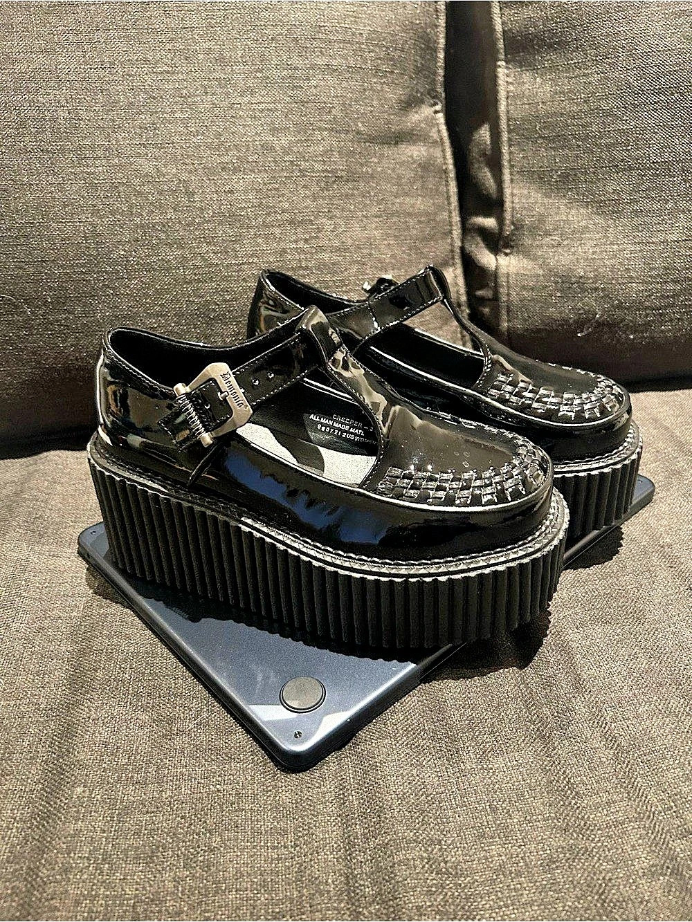 Demonia Mary Jane Size 6 Platform Creepers Punk Goth